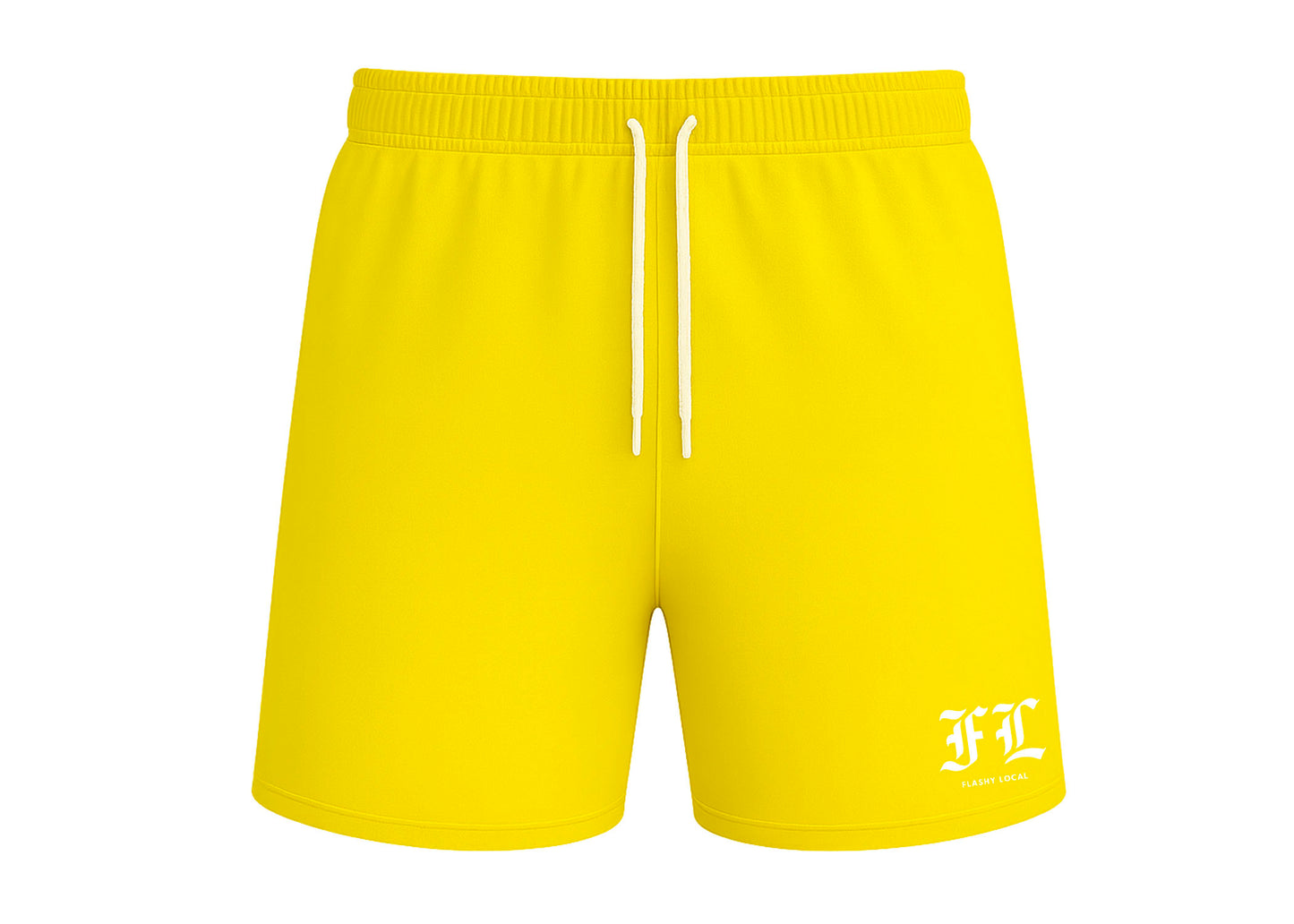 Flashy Local Yellow Shorts