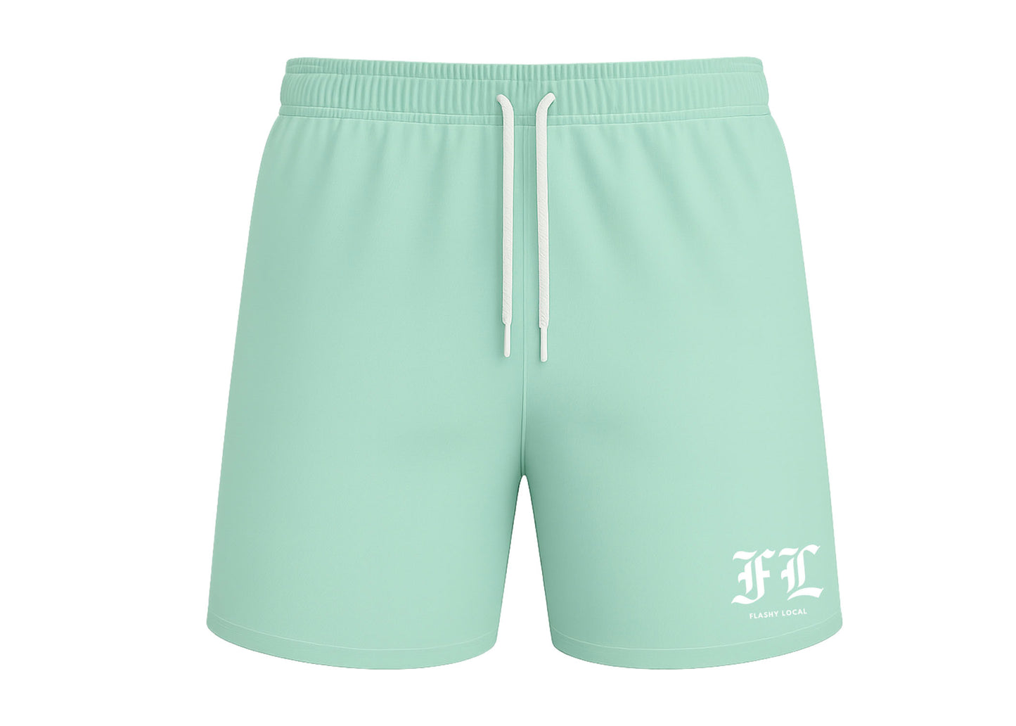 Flashy Local Aqua Shorts
